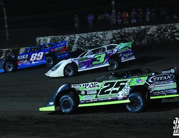 Fairbury Speedway (Fairbury, IL) – MARS Late Model Championship Series – Triple Down Shootout – August 31st, 2024. (Josh James photo)