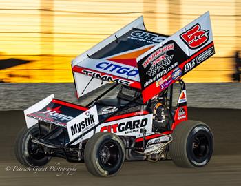 Volusia Speedway Park (De Leon Springs, FL) – World of Outlaws NOS Energy Drink Sprint Car Series –  DIRTcar Nationals – February 5th-10th, 2024. (Patrick Grant photo)