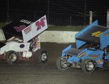 Jack Dover (24a) and Clint Garner (40)