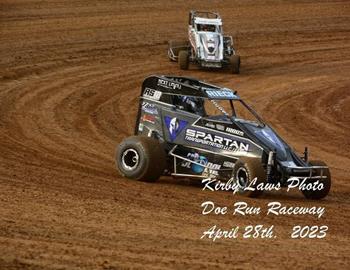 Doe Run Raceway (Doe Run, MO) -  April 28th, 2023. (Kirby Laws photo)