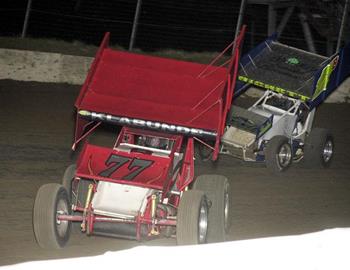 John Klabunde (77) and Ryan Bickett (17b)