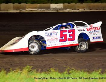 Off Road Speedway (Norfolk, NE) – Malvern Bank West Series – June 1st, 2024. (Todd Boyd Photo)