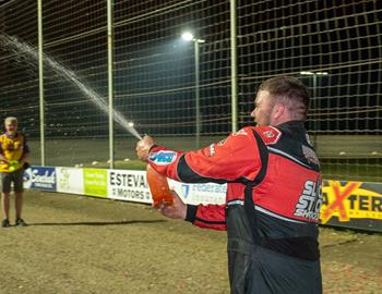 Estevan Motor Speedway (Estevan, SK) – Dakota Classic Modified Tour – July 8, 2024. (Tyler Hagen photo)