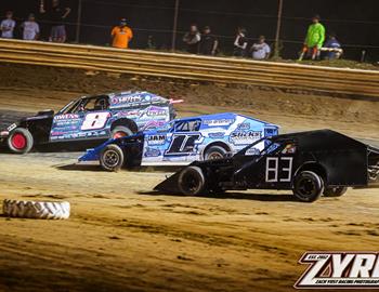 Tyler County Speedway (Middlebourne, WV) – Modified Mafia Tour – MEGA 100 – July 20th, 2024. (Zach Yost Racing Photography)