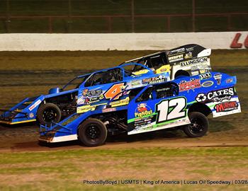 Lucas Oil Speedway (Wheatland, MO) – United States Modified Touring Series – King of America – March 27th-29th, 2025. (Todd Boyd Photo)