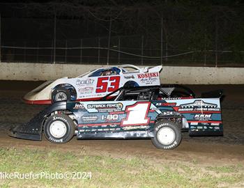 Central Missouri Speedway (Warrensburg, MO) – Malvern Bank West Series – Cliff Harris Memorial – May 18th, 2024. (Mike Ruefer Photo)