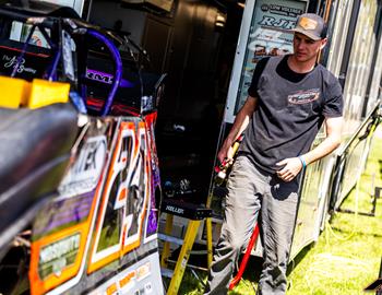 Farmer City Raceway (Farmer City, IL) – Lucas Oil Late Model Dirt Series – Farmer City 74 – May 11th, 2025. (Heath Lawson photo)