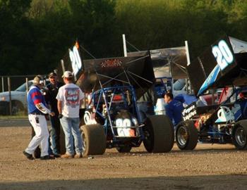 In the pits at Mid-America