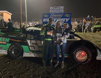 Dillard Hatchett claimed $2,000 (in his first Limited Late Model start and first win ever!) on May 11 at Tennessee National Raceway in Hohenwald, Tenn.