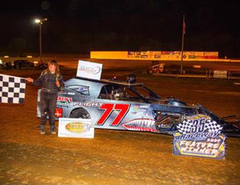 Eric Kinney II won at 35 Raceway on September 7