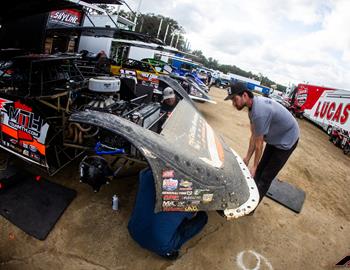 Ocala Speedway (Ocala, FL) – Lucas Oil Late Model Dirt Series – Winter Nationals – February 4th-8th, 2025. (Heath Lawson Photo)