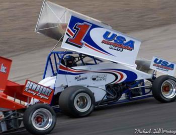 Nick Haygood raced to the first ASCS Rocky Mountain Region asphalt win