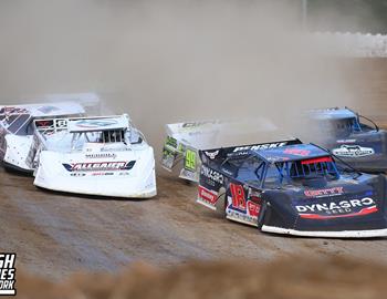 Quincy Raceways (Quincy, IL) – Midwest Auto Racing Series (MARS) Late Model Championship – May 16, 2025. (Josh James Artwork photo)