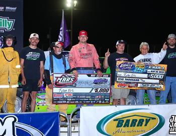 LaSalle Speedway (LaSalle, IL) – MARS Late Model Championship Series – Illinois Valley Showdown – May 30th-31st, 2025. (Josh James photo)