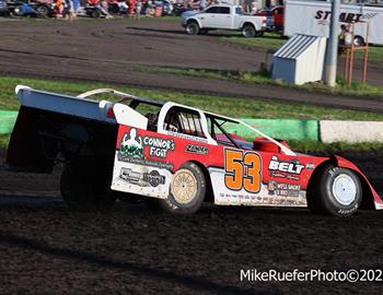 Adams County Speedway (Corning, IA) – Malvern Bank West Series – Gail & Karen Hampel Memorial – June 28th, 2025. (Mike Ruefer Photo)