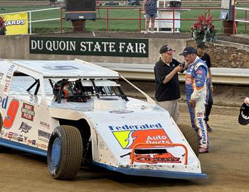 Ken Schrader collected his 12th win of the 2024 season on Sunday, Sept. 1 at the DuQuoin (Ill.) State Fairgrounds, 1-mile oval.