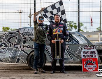 Nodak Speedway (Minot, ND) – Prelude to the Dakota Classic Modified Tour – July 6, 2024. (Tyler Hagen photo)