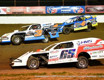 Lucas Oil Speedway (Wheatland, MO) – United States Modified Touring Series (USMTS) – King of America XIV – March 27-29, 2025. (Todd Boyd photo)
