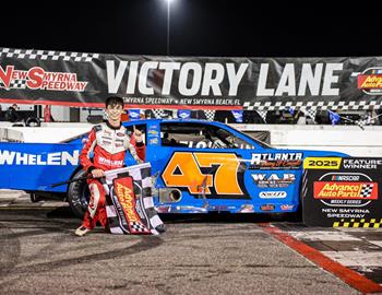 New Smyrna Speedway (New Smyrna Beach, FL) – World Series of Asphalt Stock Car Racing – February 6-15, 2025. (Brett Suggs image)