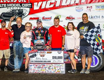 Bobby Pierce wins at Husets Speedway July 18