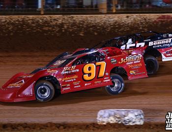 The Dirt Track at Charlotte (Concord, N.C.) – World of Outlaws Case Late Model Series – World Finals – November 6th-9th, 2024. (Josh James Artwork)