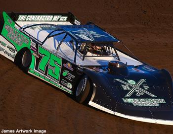 Daniel Adam at Farmer City Raceway on April 13.
