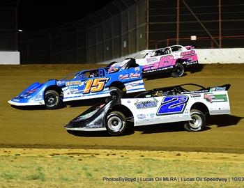 Lucas Oil Speedway (Wheatland, MO) – Lucas Oil Midwest LateModel Racing Association – Fall Nationals – October 3rd-5th, 2024. (Todd Boyd photo)