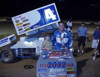 Michael Dupuy wins at Leesville, 8/30/02