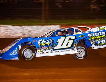 Austin Horton hustled his No. 16 Limited Late Model to the feature win on Saturday night at Senoia (Ga.) Raceway.