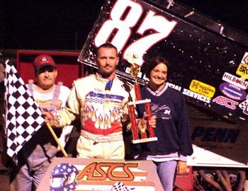 Tim Crawley wins at Speedway 90, 9/27/02