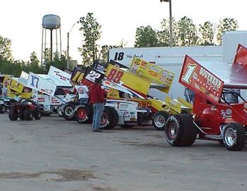 Pit area at Memphis Motorsports Park