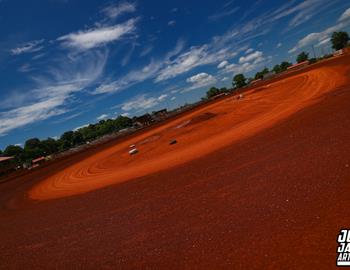 Clarksville Speedway (Clarksville, TN) – DIRTcar Summer Nationals – Hell Tour – July 6th, 2024. (Josh James Artwork)