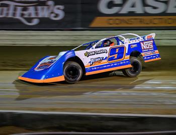 Nick Hoffman at the January 2023 Sunshine Nationals at Volusia Speedway Park (Barberville, Fla.).