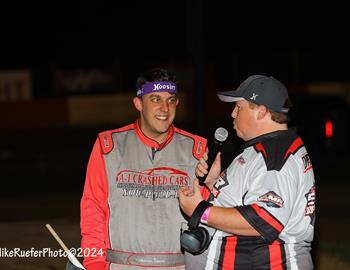 Dubuque Fairgrounds Speedway (Dubuque, IA) – Malvern Bank East Series – June 20th, 2024. (Mike Ruefer Photos)