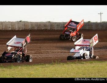 Trish Dover (9T), Jack Dover (53) and Toby Chapman (84)