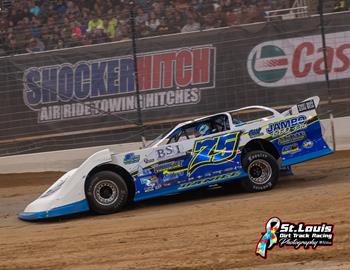 Patrik in action at the Castrol Gateway Dirt Nationals at The Dome at Americas Center (St. Louis, Mo.) on Dec. 14-16.