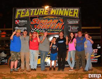 Bobby Turner won at Sugar Creek Raceway on June 21.