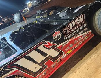 Morgan Bagley in the pits at Whynot Motorsports (Meridian, MS) during the 29th annual Coors Light Fall Classic on October 13-14, 2023