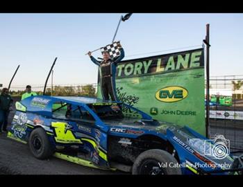 Rick DeLaine won his 2nd 2024 Wissota Modified track Championship, this time at Dead Horse Creek Speedway in Canada