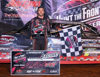 I-75 Raceway (Sweetwater, TN) – Hunt the Front Super Dirt Series – Championship Kickoff – March 8th, 2025. (Josh James Artwork)