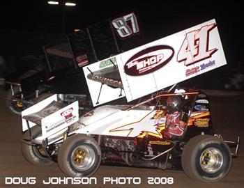 Jason Johnson (41) and Brian McClelland (87)