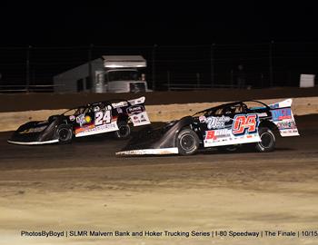 I-80 Speedway (Greenwood, NE) – Malvern Bank Series – SLMR Championship – October 15th, 2022. (Todd Boyd photo)