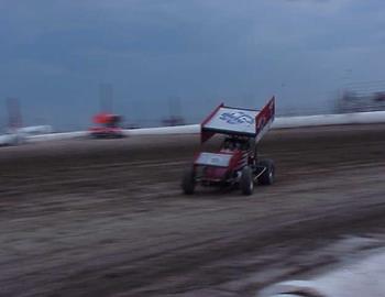 Ricky Hood at Duke City Raceway