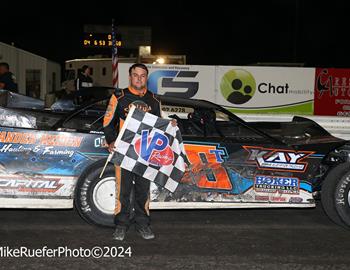 Adams County Speedway (Harlan, IA) – Malvern Bank Series – Pumpkin Dash – October 4th-5th, 2024. (Mike Ruefer photo)