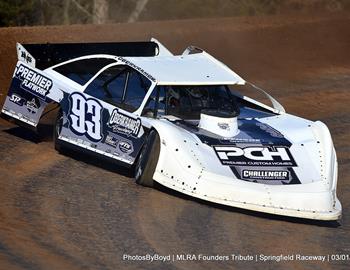 Springfield Raceway (Springfield, MO) – MLRA Founders Tribute – February 28-March 1, 2025. (Todd Boyd photo)