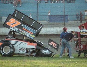 After this broken front end in the heat, Shouse flipped in the B.