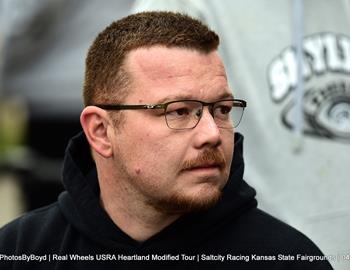 Salt City Racing at Kansas State Fairgrounds (Hutchinson, KS) – USRA Heartland Modified Tour (HMT) – April 25, 2025. (Todd Boyd photo)