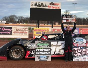 Congratulations to Black Diamond Racecars client Devin Frey for his victory on April 6, 2024 at BAPS Motor Speedway (York Haven, Pa.).