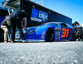 Cordele Motor Speedway (Cordele, GA) – zMAX CARS Tour Pro Late Model – Byron Outdoor Superstore 225 – April 12, 2025. (Bryson Lopez Racing photo)