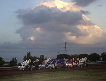 Clouds building up around State Fair Speedway